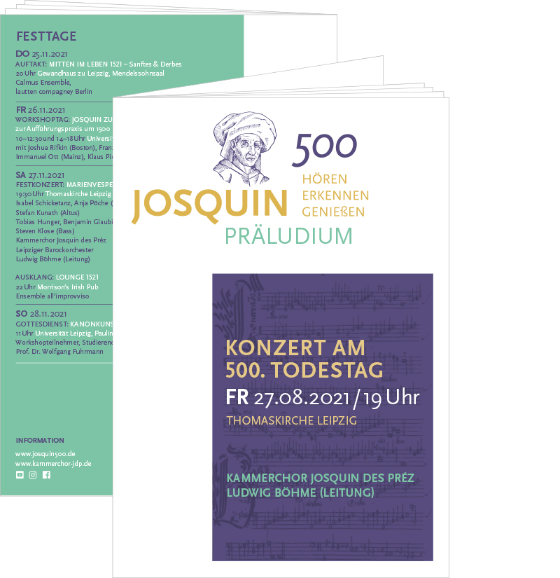 500 Jahre Josquin – Hören, Erkennen, Genießen